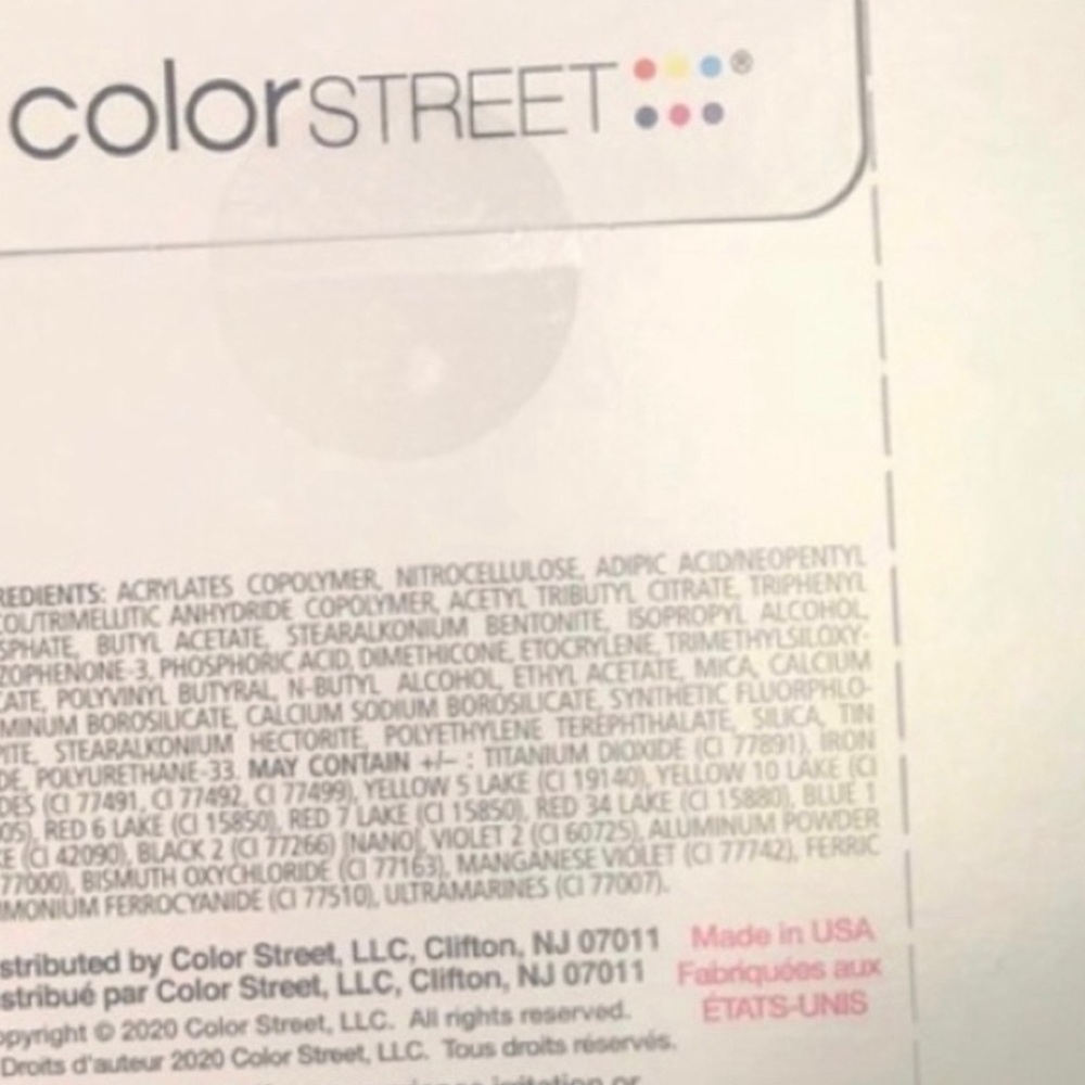 Colorstreet nail strips